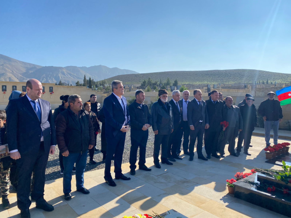 Şəhid Nürəddin Məstəliyevin anım mərasimi keçirilib